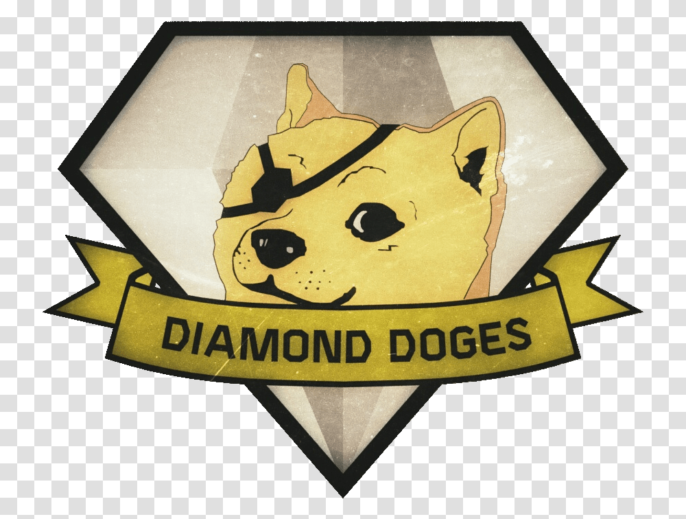 Diamond Doges Doge Metal Gear Solid 5 Diamond Dogs Diamond Ducks, Logo, Trademark, Badge Transparent Png