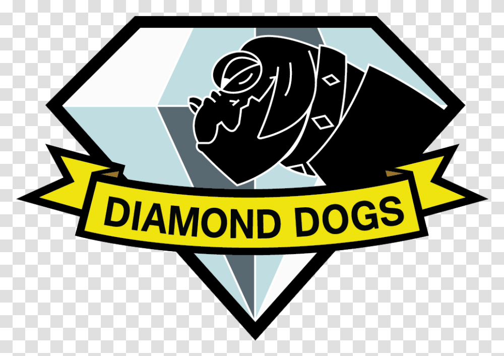 Diamond Dogs Awesome Mlp Metal Gear Clipart Metal Gear Solid Diamond Dogs, Label, Logo Transparent Png