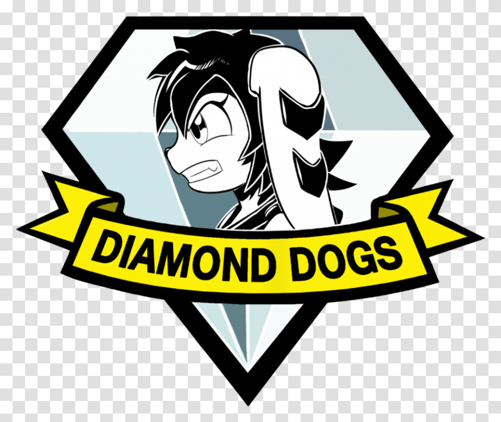 Diamond Dogs Logo, Trademark, Emblem, Badge Transparent Png