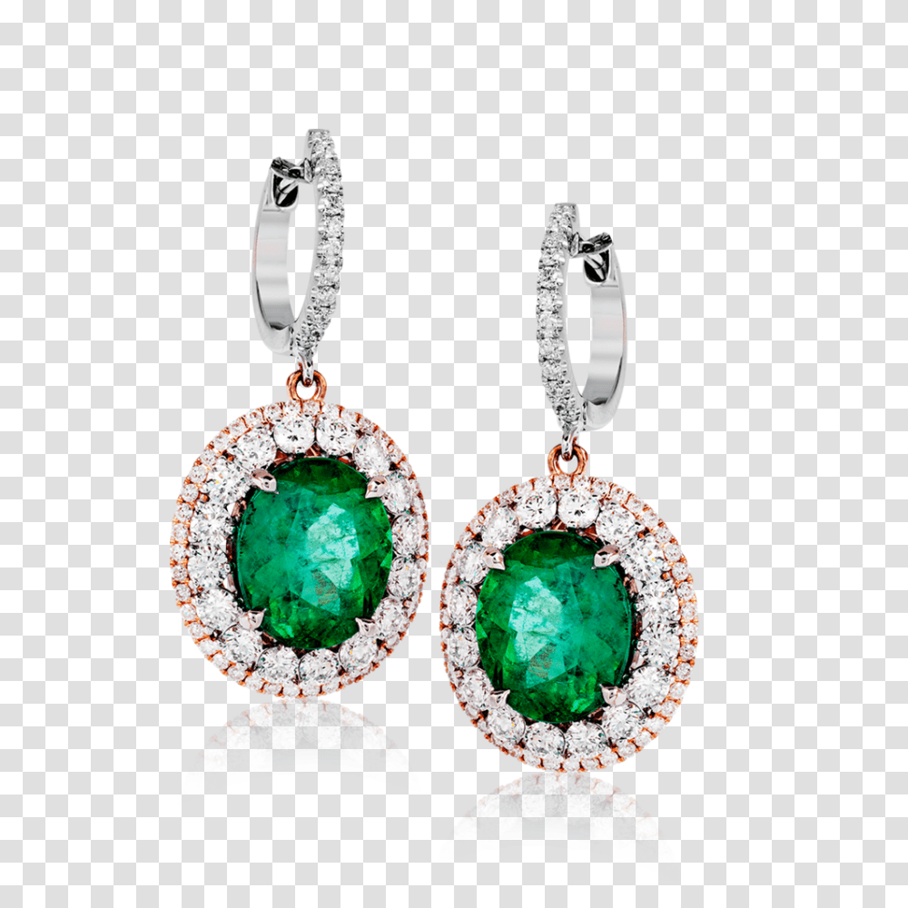 Diamond Emerald Drop Earrings Pav Broome Fine Jewelry, Accessories, Accessory, Gemstone Transparent Png