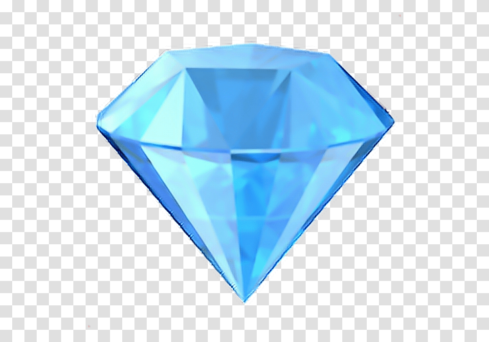 Diamond Emoji Diamond Blue Rock Emoji Emoticon Iph, Gemstone, Jewelry, Accessories, Accessory Transparent Png