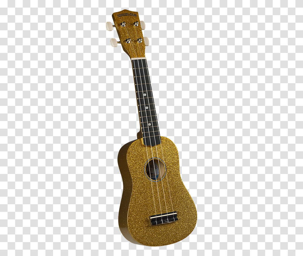 Diamond Head Ukulele Gold, Guitar, Leisure Activities, Musical Instrument, Bass Guitar Transparent Png