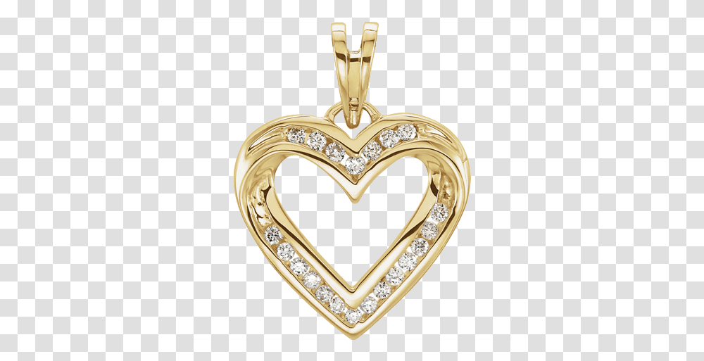 Diamond Heart Locket, Pendant, Jewelry, Accessories, Accessory Transparent Png