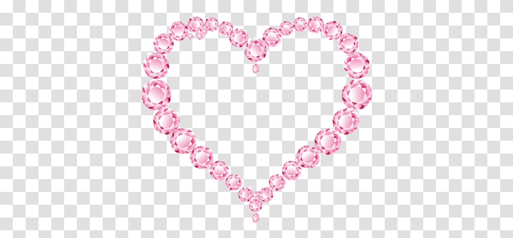 Diamond Heart Pink Glitter Heart, Accessories, Accessory, Jewelry, Bracelet Transparent Png
