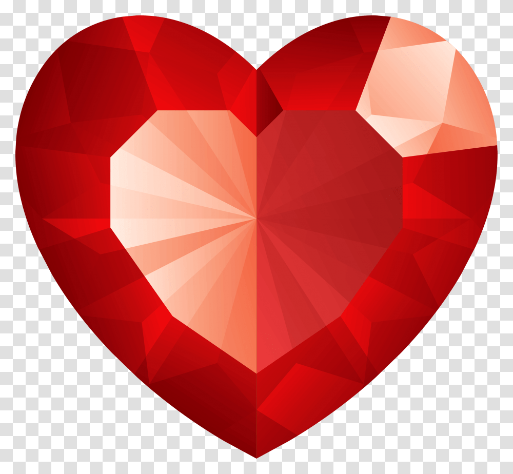 Diamond Heart Red, Balloon, Gemstone, Jewelry, Accessories Transparent Png