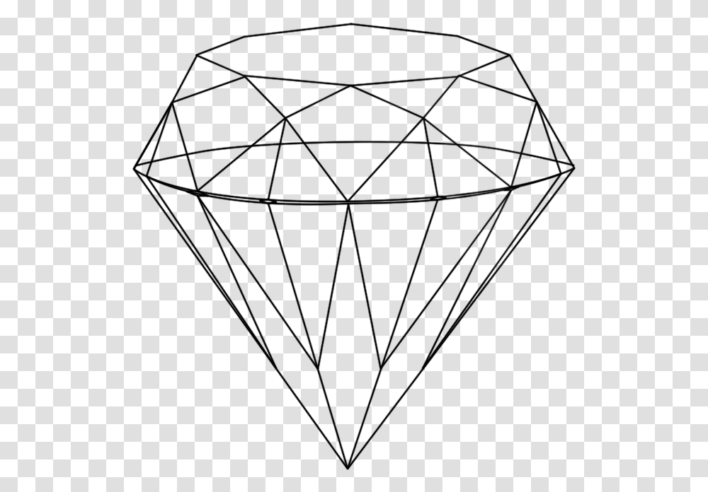 Diamond Illustration Line Art, Nature, Outdoors, Night, Outer Space Transparent Png