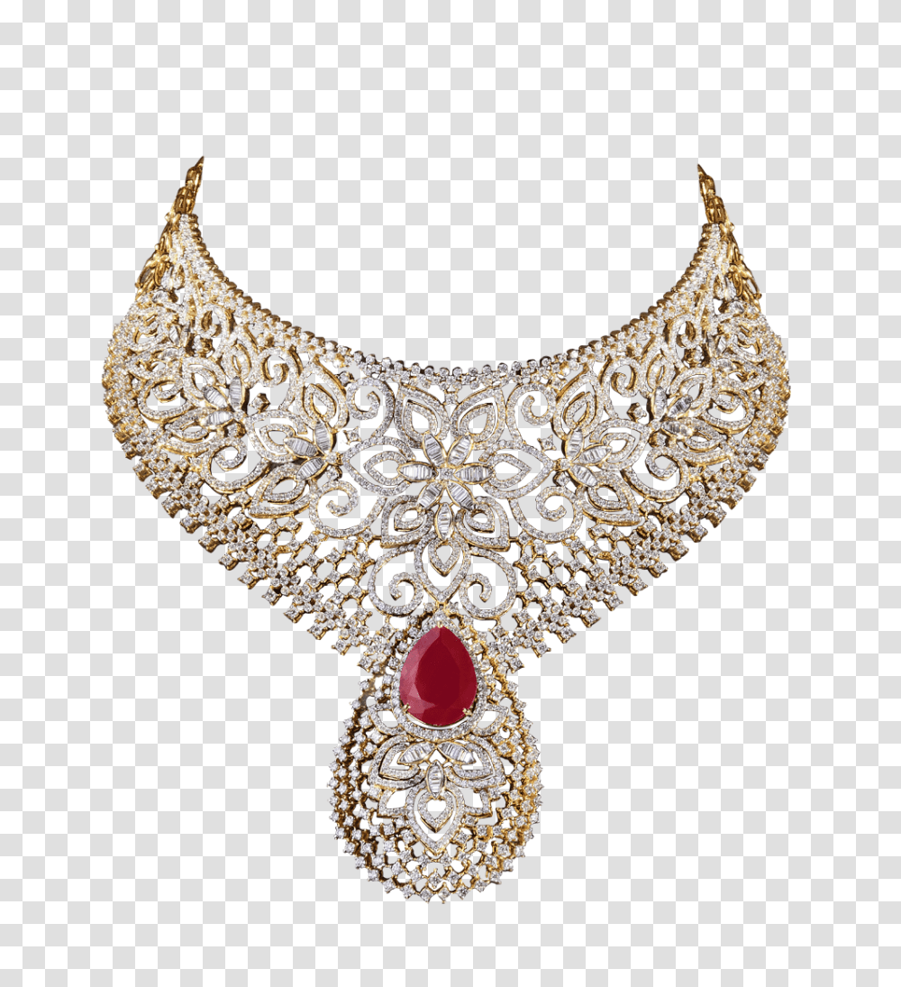 Diamond Jewelry Necklace Hd Necklace Diamond Jewellery, Accessories, Accessory, Chandelier, Lamp Transparent Png