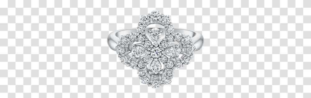 Diamond Loop Harry Winston Ring, Gemstone, Jewelry, Accessories, Accessory Transparent Png