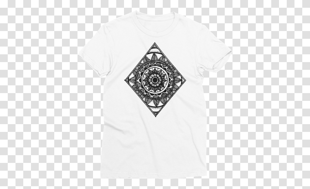 Diamond Mandala, Apparel, T-Shirt Transparent Png
