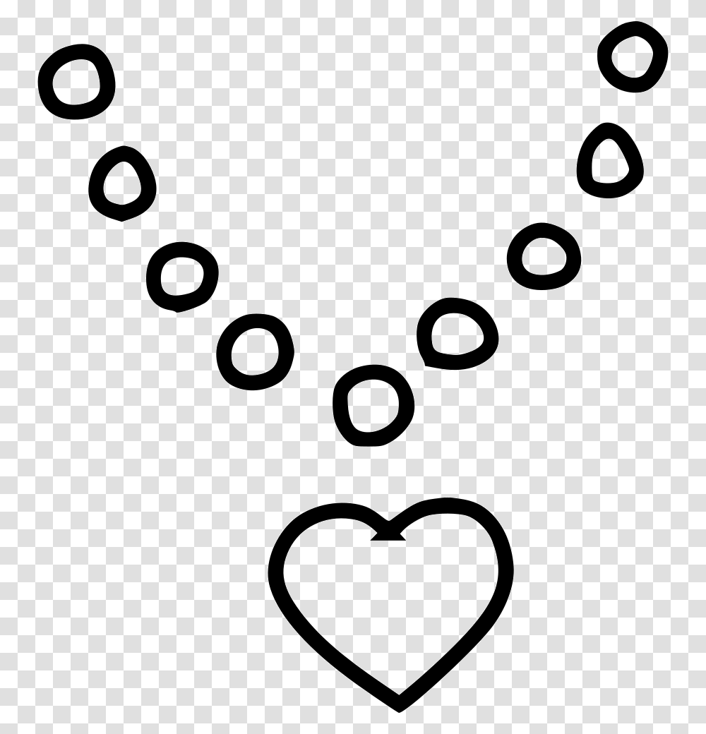 Diamond Necklace Ring Heart Pendant Gift Heart, Stencil, Hand, Alphabet Transparent Png