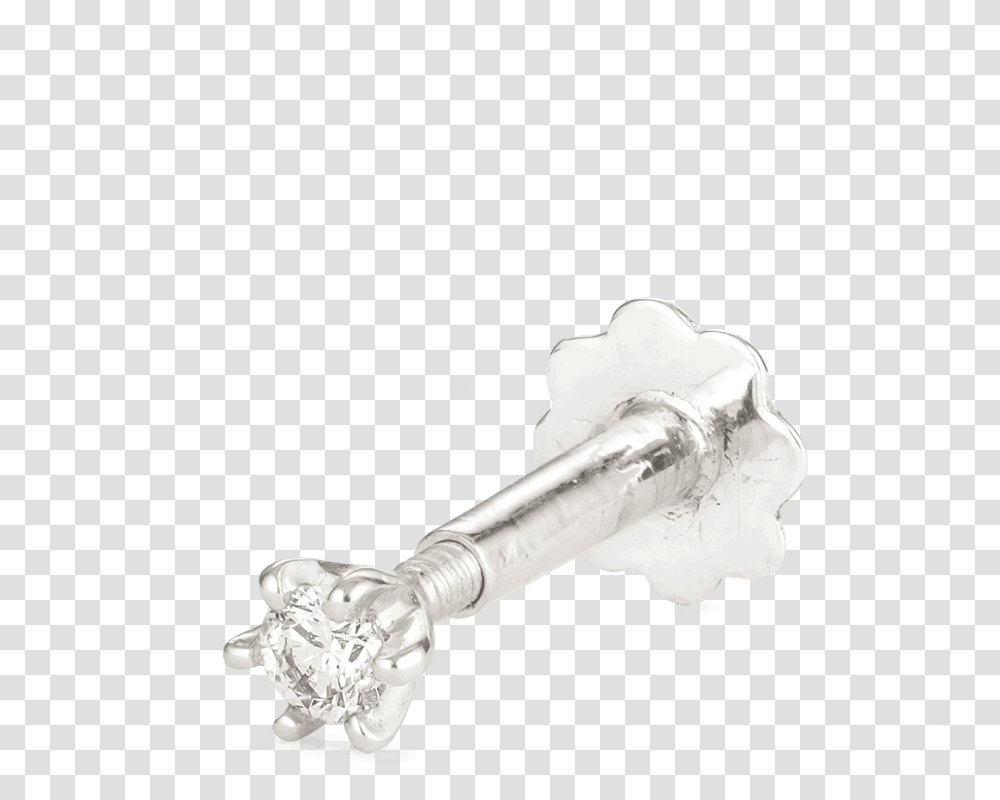Diamond Nose Pin Nose Piercing, Machine, Axle, Wand, Hand Transparent Png