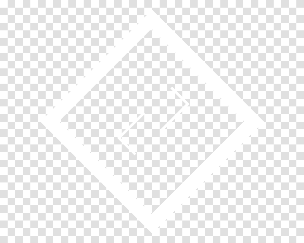 Diamond Outline Johns Hopkins Logo White, Number, Alphabet Transparent Png