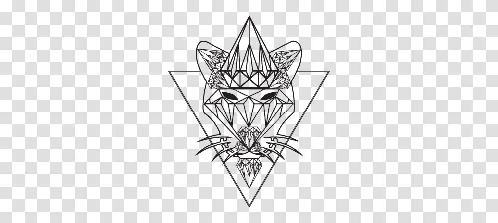 Diamond Panther Studio Panther Diamond Drawing, Symbol, Emblem, Logo, Trademark Transparent Png