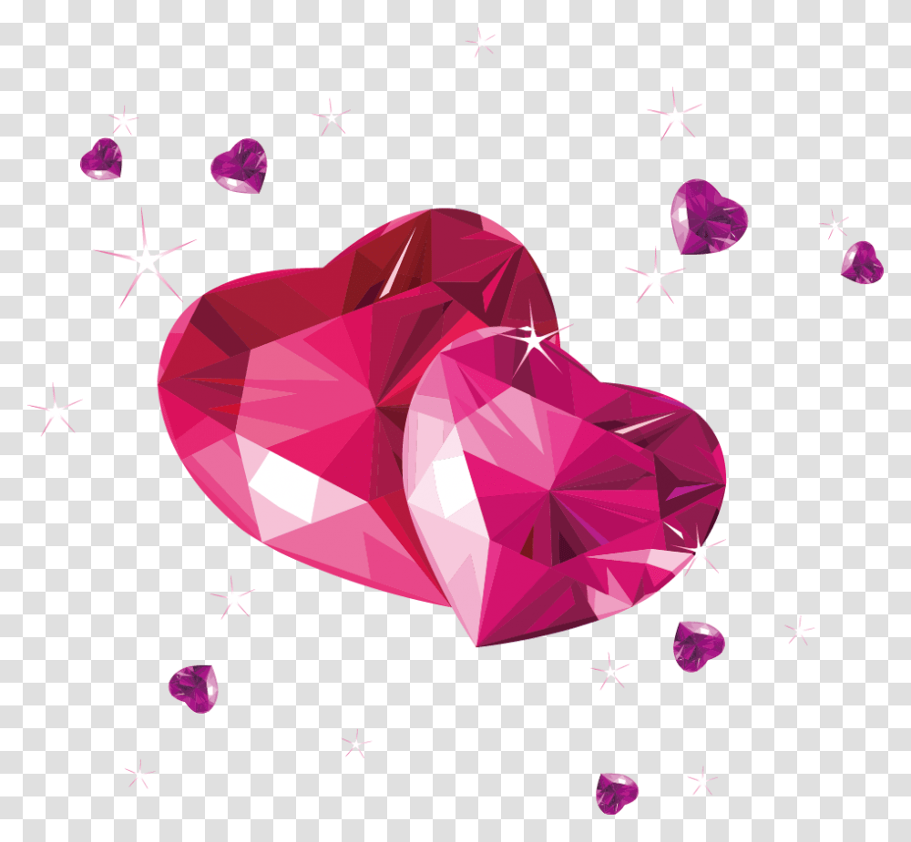 Diamond Pearl Jewellery Pink Bracelet Black Love Hearts Background, Petal, Flower, Plant Transparent Png