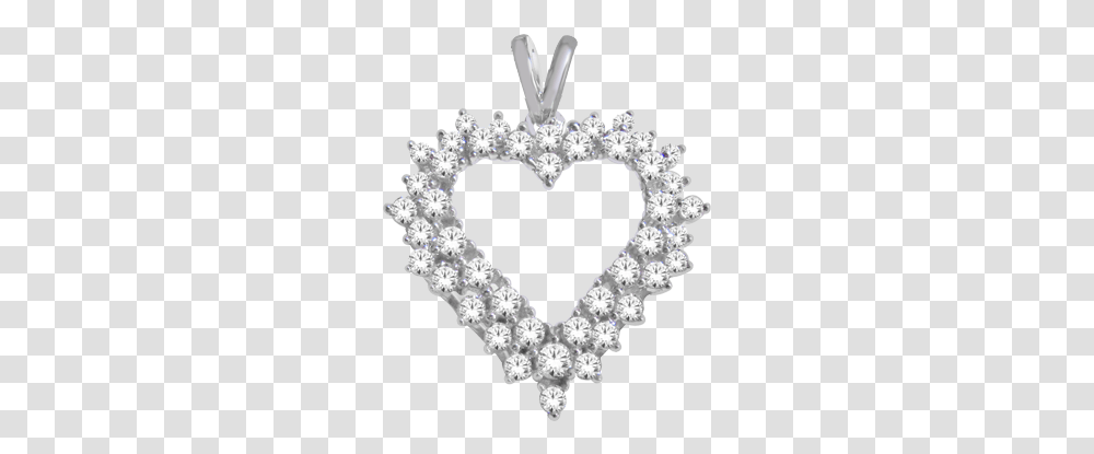 Diamond Pendant White Gold Diamond Heart Pendant 766063 Solid, Gemstone, Jewelry, Accessories, Accessory Transparent Png
