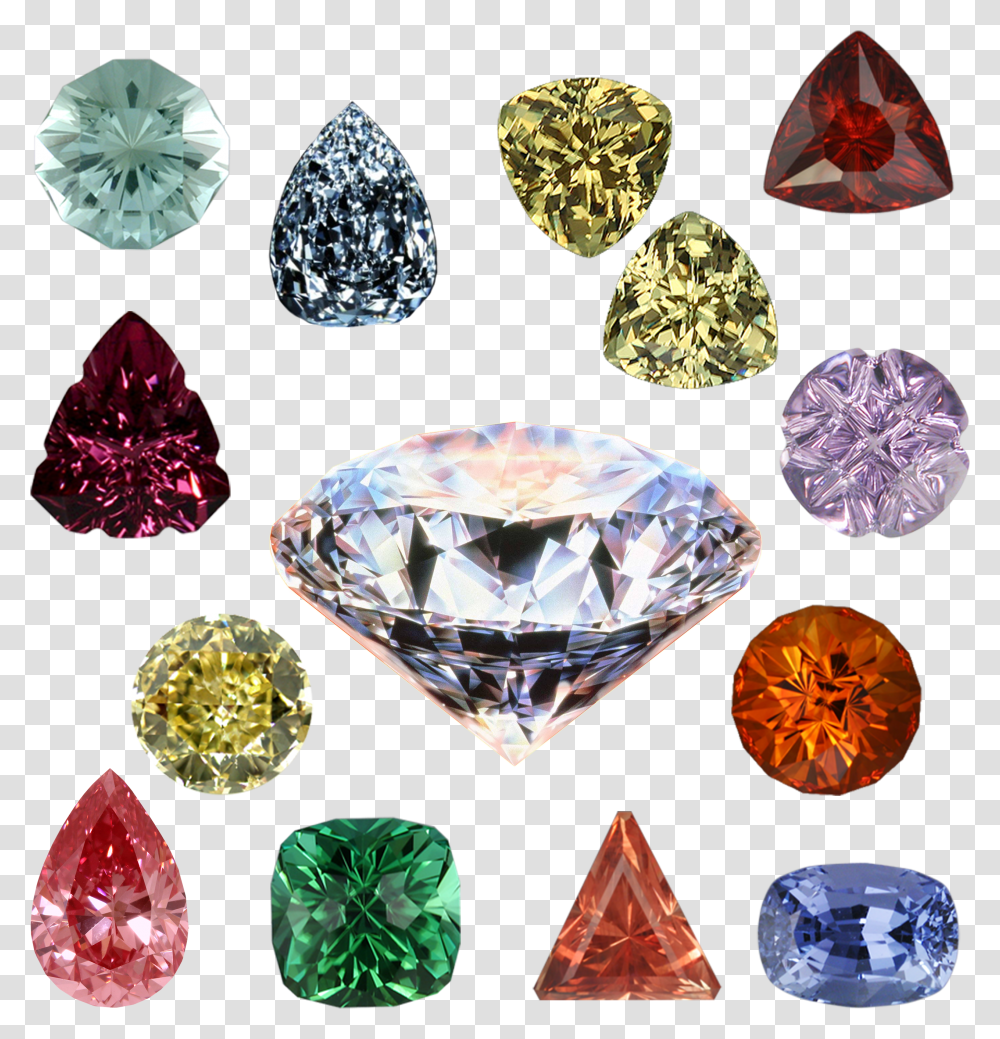 Diamond Pictures Of Minerals Transparent Png