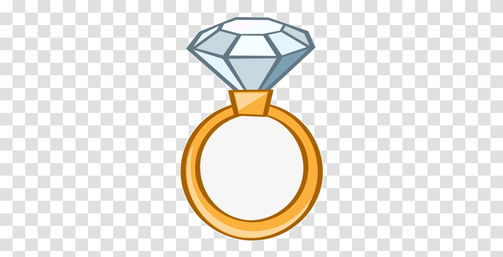 Diamond Ring Big Clipart Image And Diamond Ring Clipart, Trophy, Lamp, Gold, Gold Medal Transparent Png