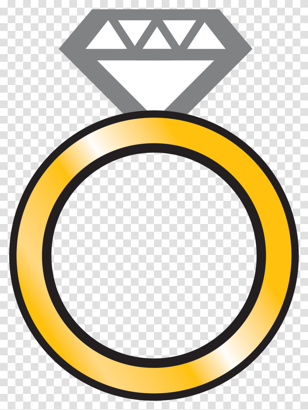 Diamond Ring Clipart Download Circle, Gold, Trophy, Gold Medal Transparent Png