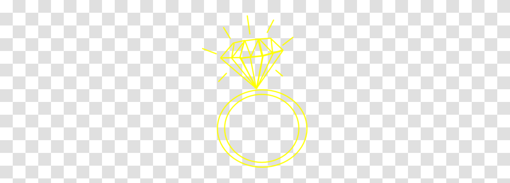 Diamond Ring Yellow Clip Art, Emblem, Logo, Trademark Transparent Png