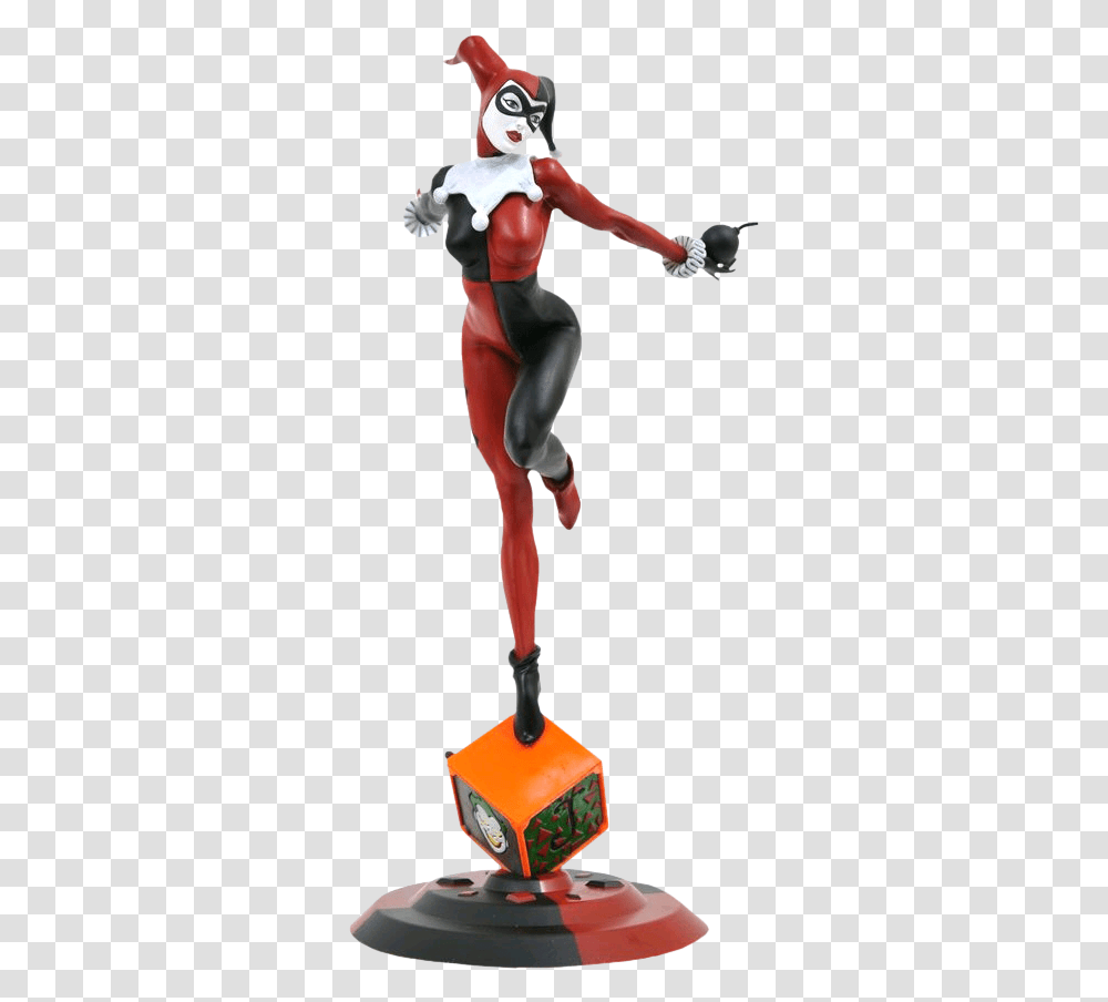 Diamond Select Harley Quinn Statue, Person, Dance Pose, Leisure Activities, Toy Transparent Png