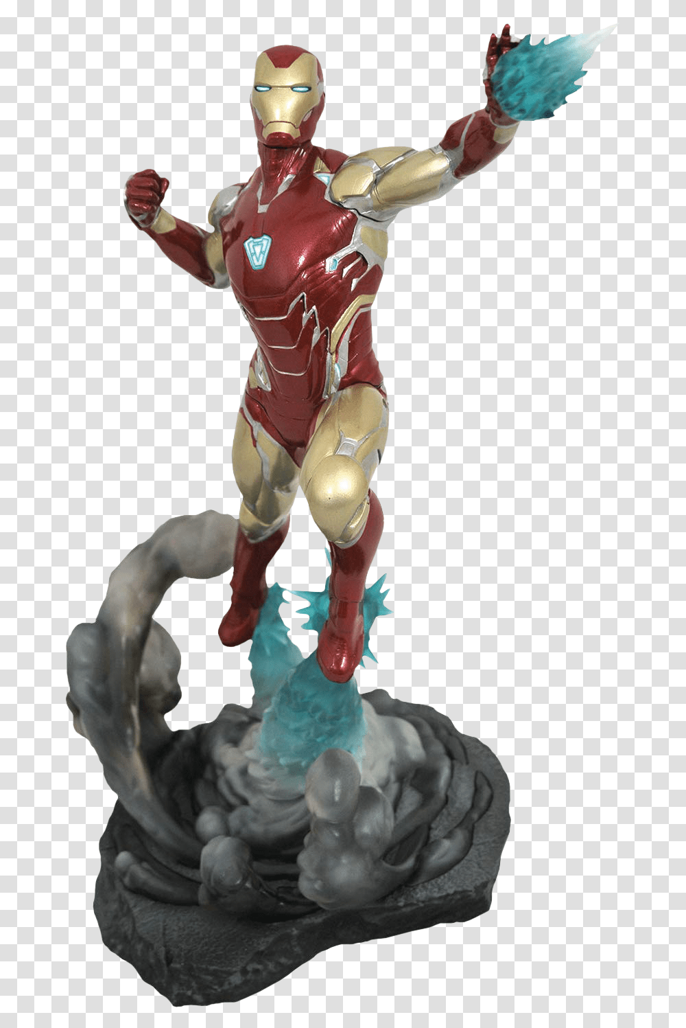 Diamond Select Marvel Gallery Iron Man, Figurine, Person, Human, Sweets Transparent Png