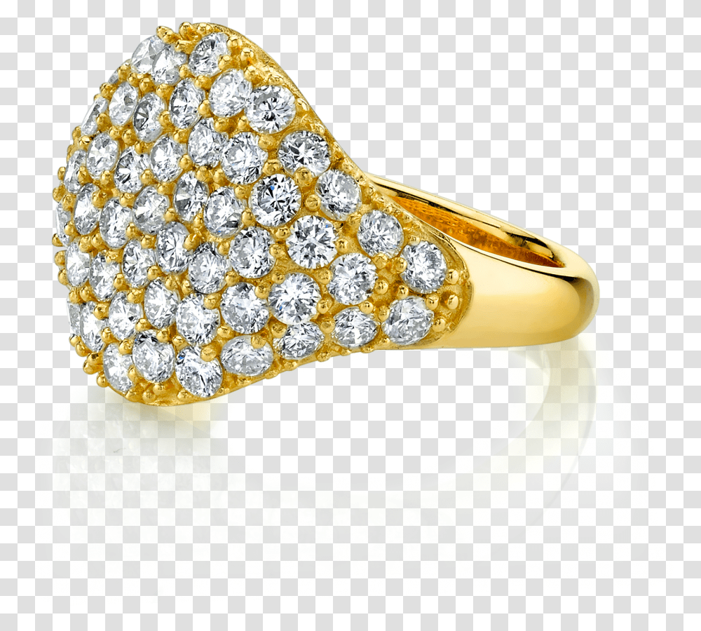 Diamond Signet Ring Engagement Ring, Accessories, Accessory, Jewelry, Gemstone Transparent Png