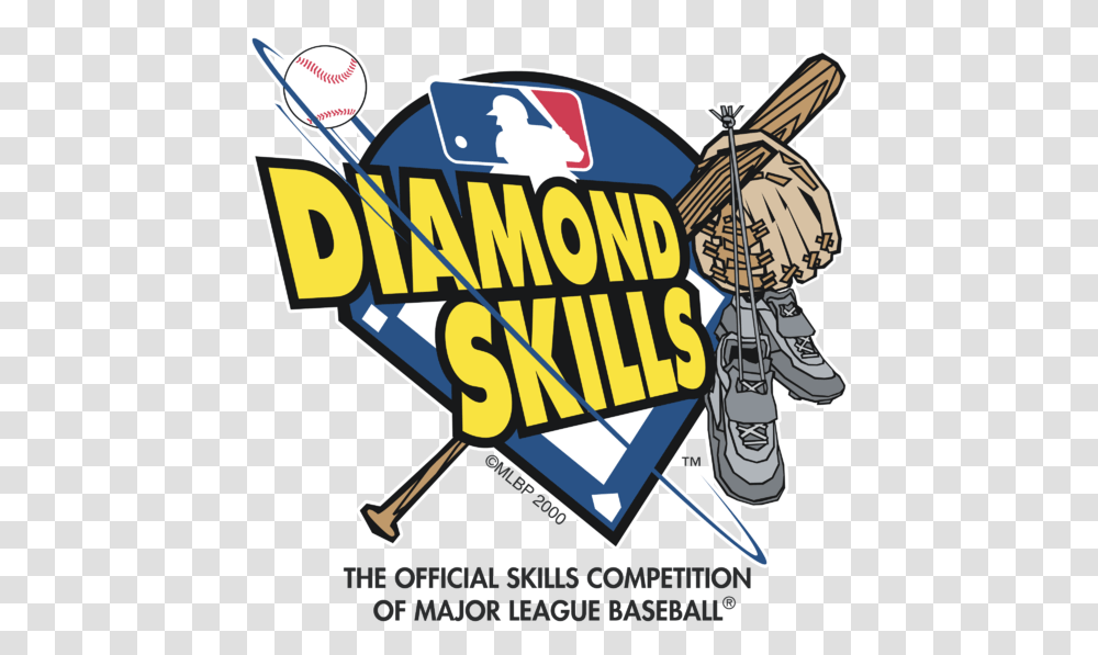 Diamond Skills Logo & Svg Vector Freebie For Baseball, Label, Text, Symbol, Poster Transparent Png