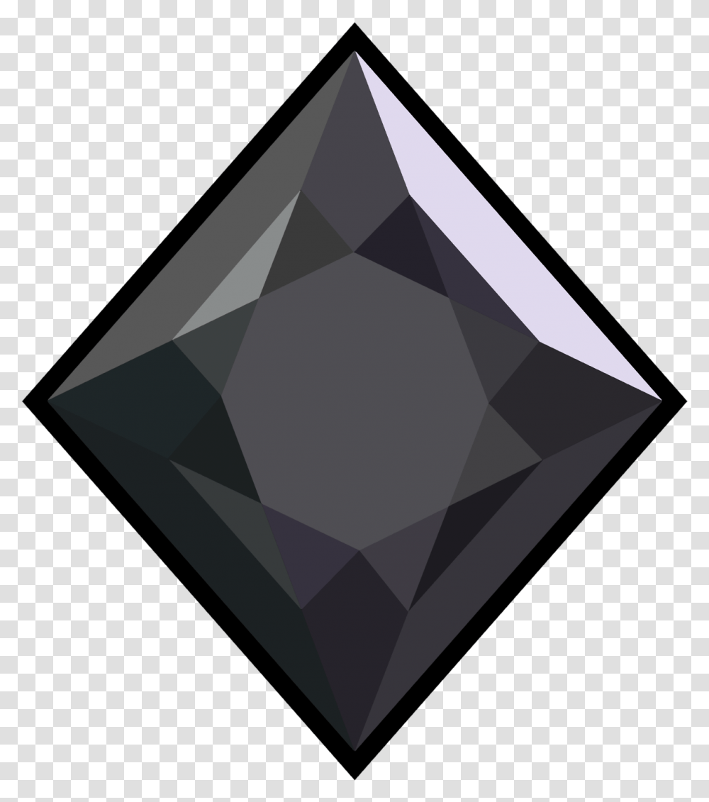 Diamond Steven Universe Black Diamond Gemstone, Jewelry, Accessories, Accessory, Triangle Transparent Png