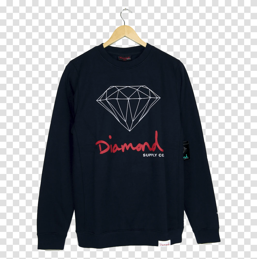 Diamond Supply Co, Sleeve, Apparel, Long Sleeve Transparent Png