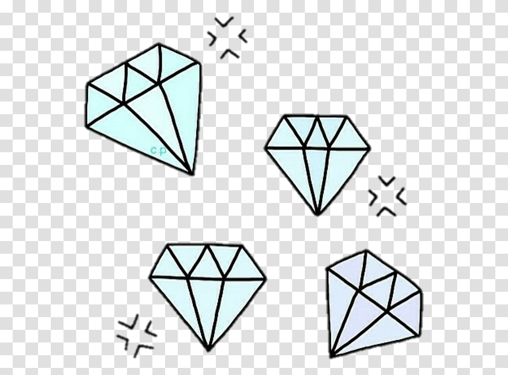 Diamond Tumblr Diamond, Triangle, Pattern, Gemstone, Jewelry Transparent Png