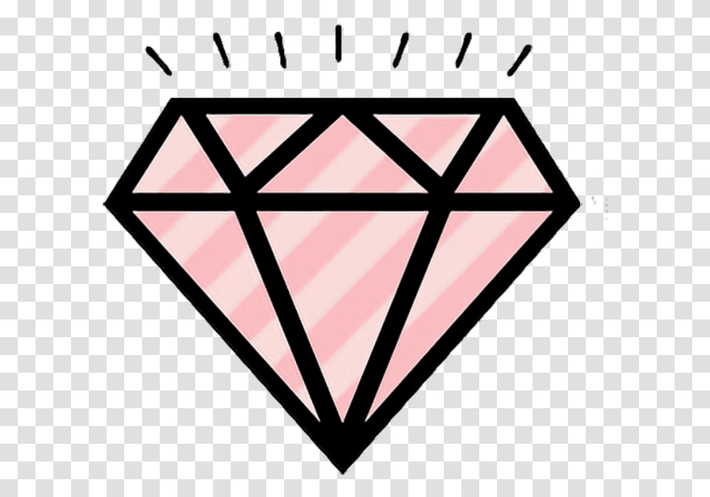 Diamond Tumblr Diamond, Triangle, Rug, Gemstone, Jewelry Transparent Png