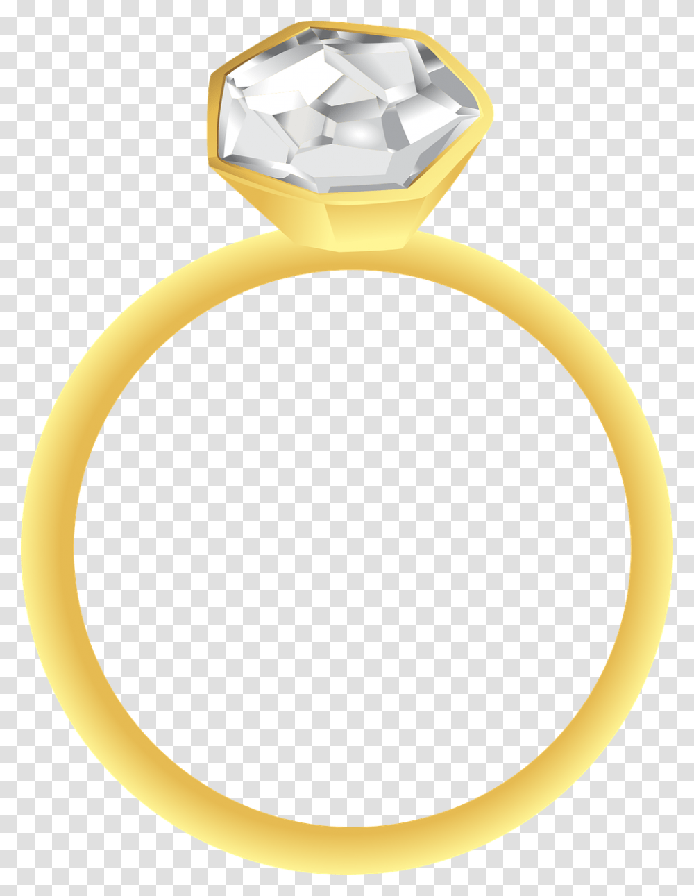 Diamond Vector Anel Dourado Desenho, Accessories, Accessory, Jewelry, Ring Transparent Png