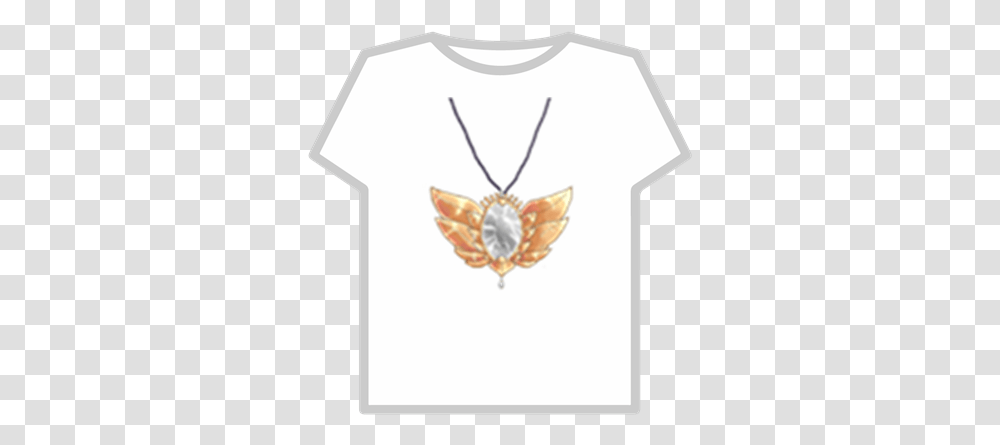 Diamond W Gold Wings Necklace Roblox Eye Of Agamotto Roblox, Clothing, Apparel, Sleeve, Pendant Transparent Png