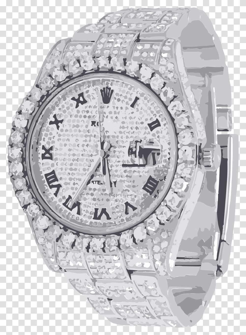 Diamond Watch Rolex Diamond Watch, Wristwatch, Clock Tower, Architecture, Building Transparent Png