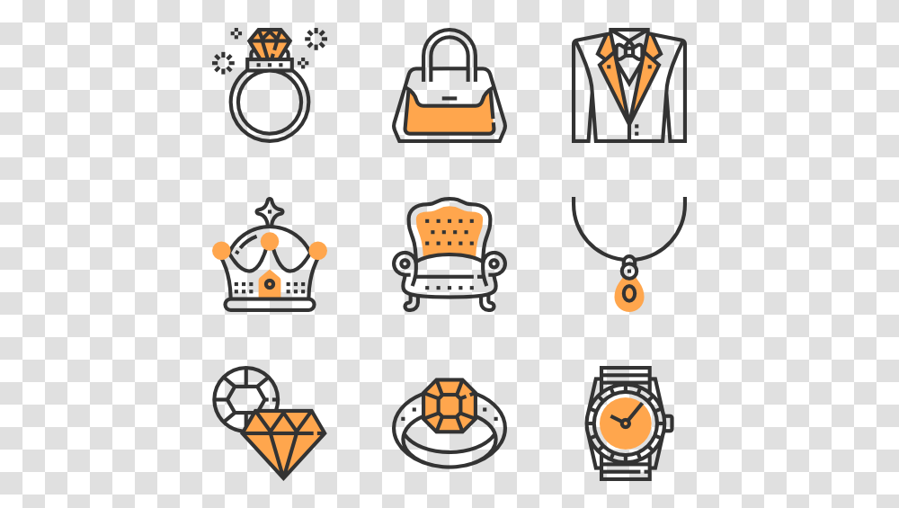 Diamond, Wristwatch, Lock, Necklace, Jewelry Transparent Png