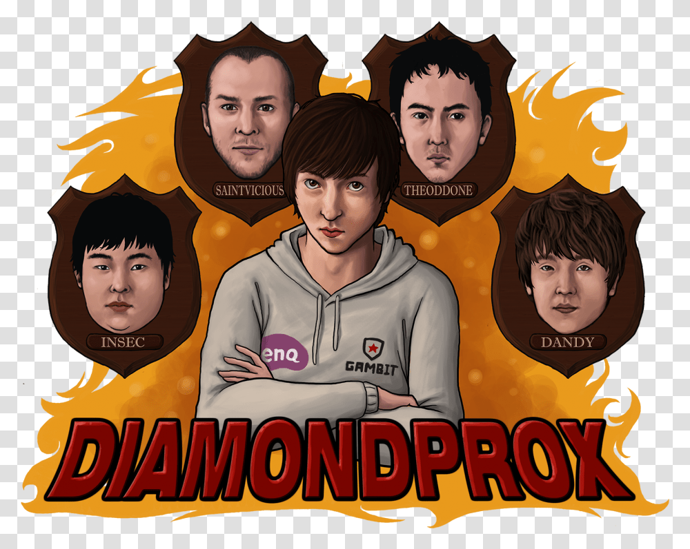 Diamondprox The Jungle's Once And Future King Dot Esports Sharing, Person, Poster, Advertisement, People Transparent Png