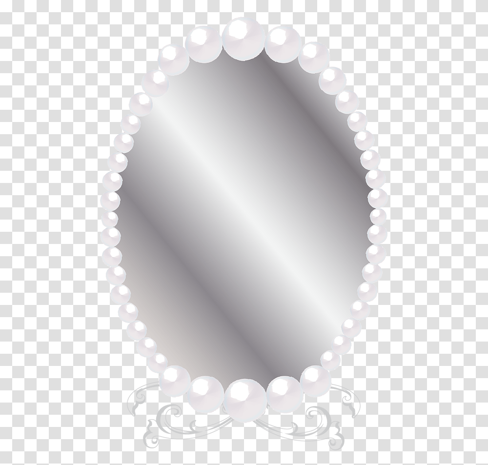 Diamonds And Pearls Clipart, Mirror Transparent Png