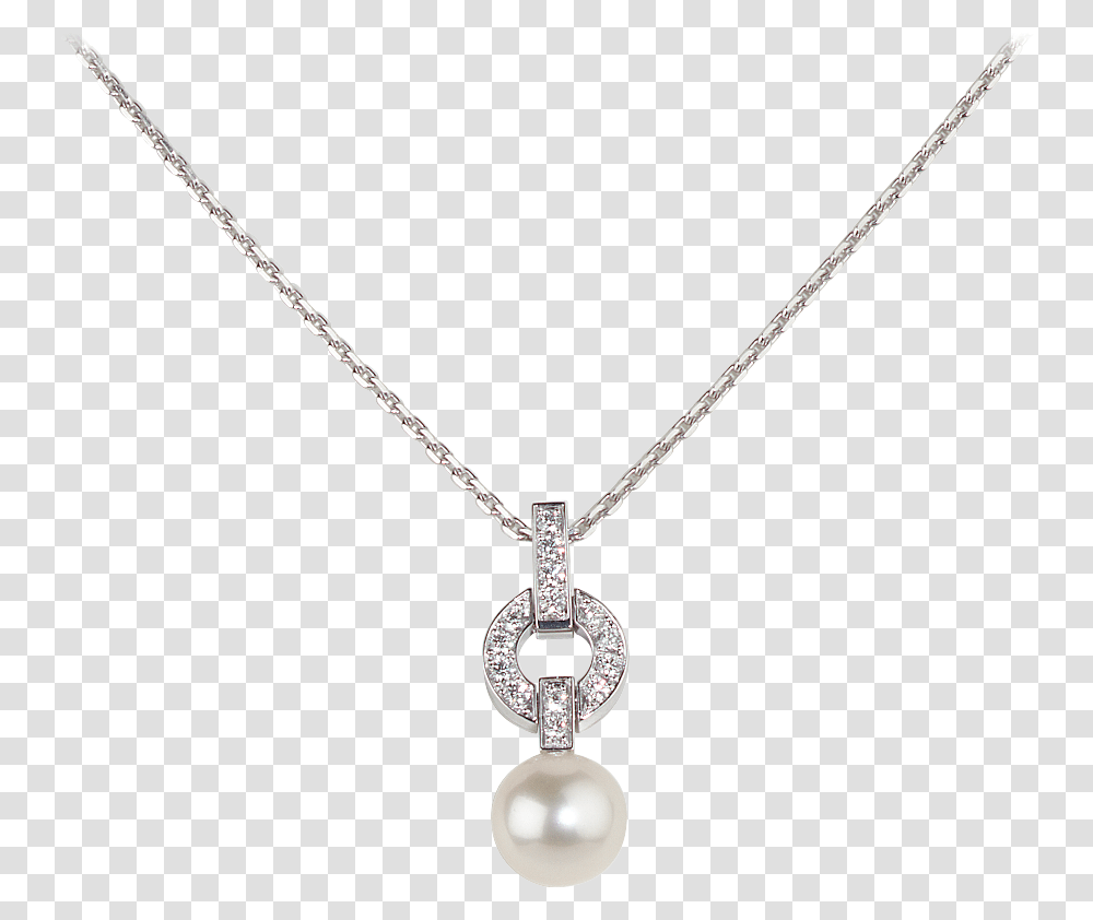 Diamonds And Pearls Diamond Heart Necklace Collier Perle Cartier Colier, Jewelry, Accessories, Accessory, Gemstone Transparent Png