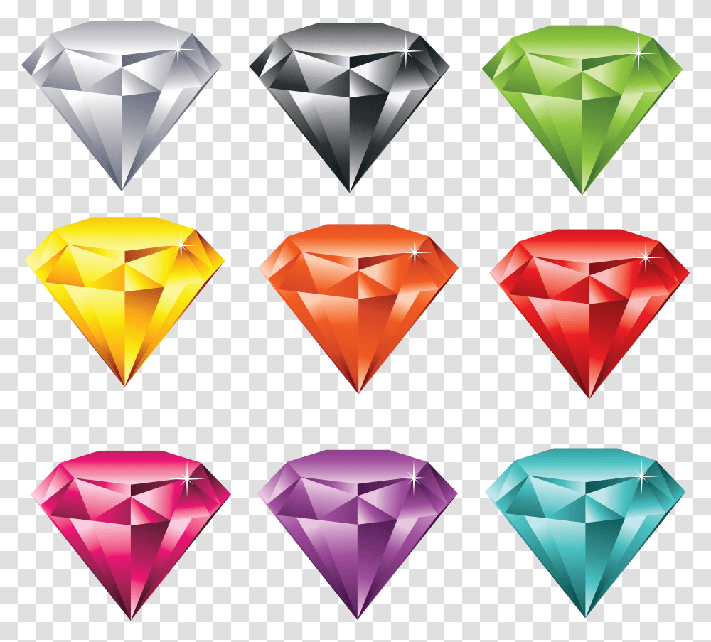 Diamonds Clip Art, Origami, Paper, Gemstone, Jewelry Transparent Png