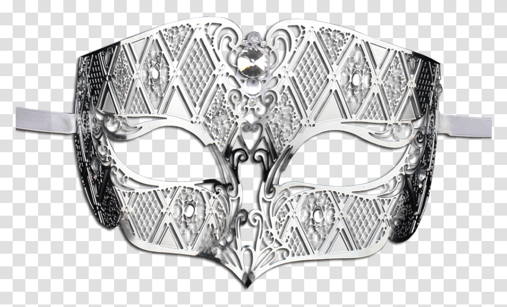 Diamonds Masquerade Mask Mask Transparent Png