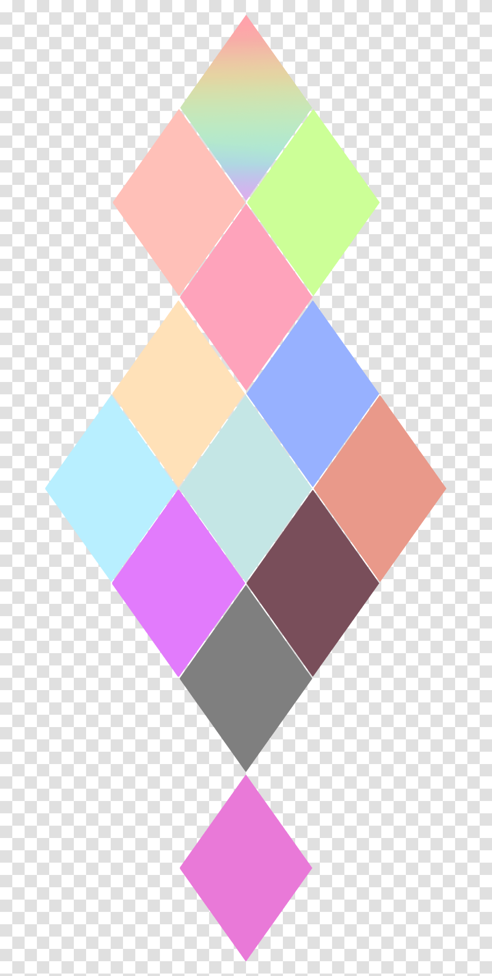 Diamonds Steven Universe Colors, Triangle, Rug Transparent Png