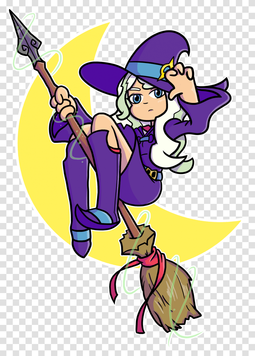 Diana From Little Witch Academia Cartoon, Performer, Leisure Activities, Cleaning Transparent Png