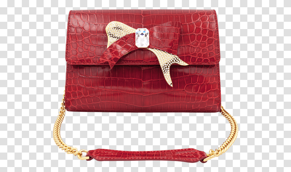 Diane Crocodile Rouge Coin Purse, Accessories, Accessory, Handbag, Wallet Transparent Png