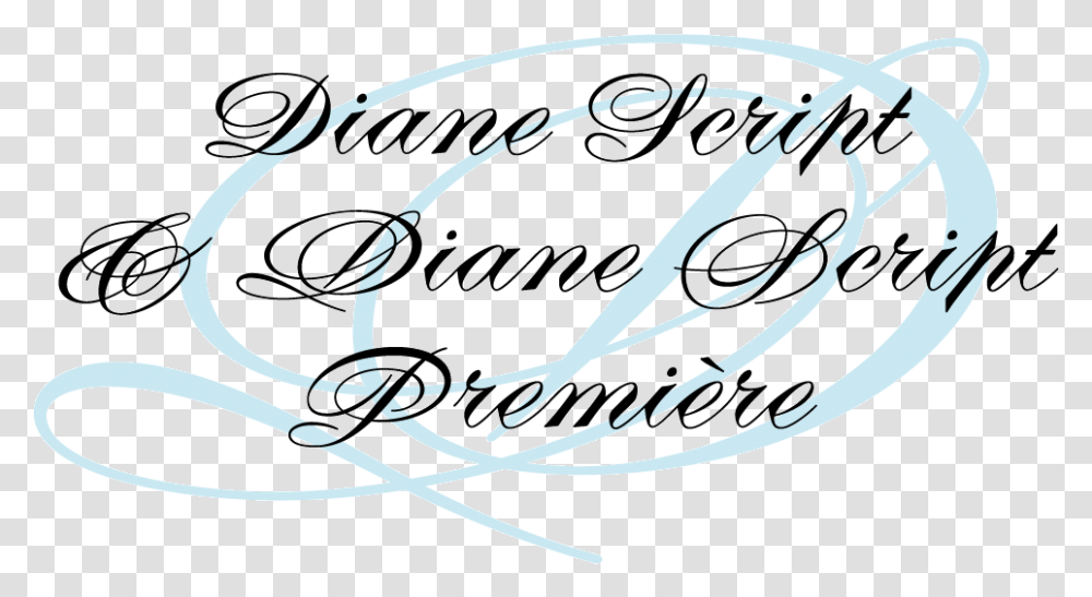 Diane Script And Diane Script Premiere Diane Script, Logo, Trademark Transparent Png
