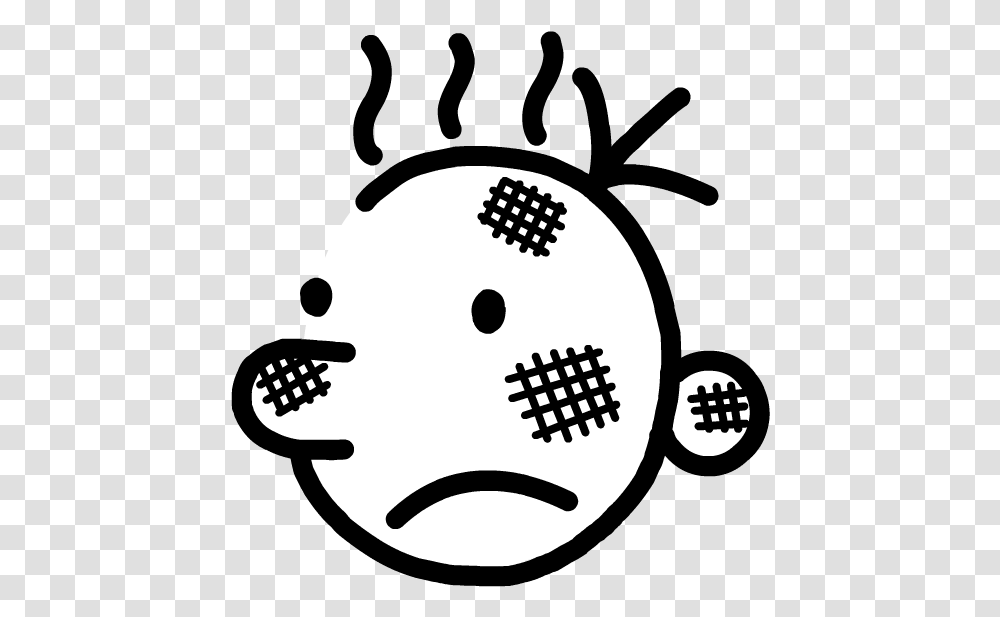 Diary Of A Wimpy Kid Greg Angry, Stencil, Bowling Transparent Png