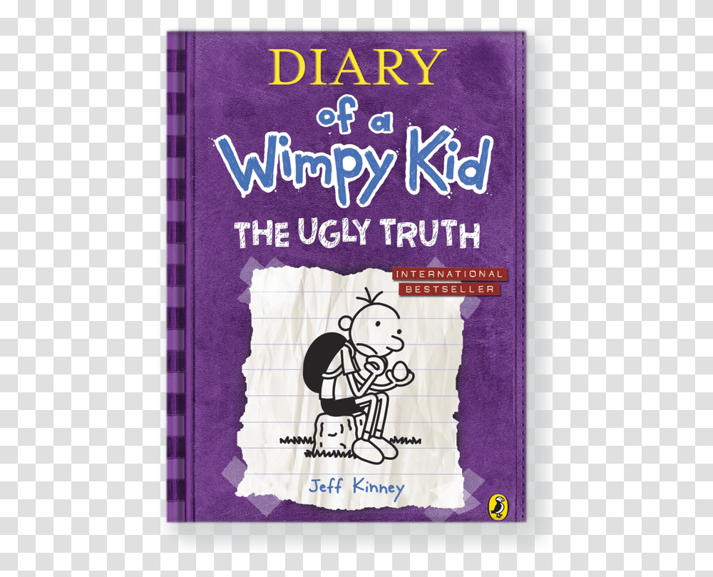 Diary Of A Wimpy Kid, Book, Paper, Label Transparent Png