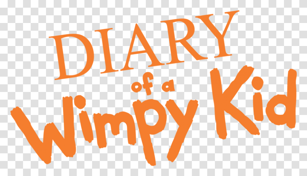 Diary Of A Wimpy Kid, Label, Alphabet, Handwriting Transparent Png