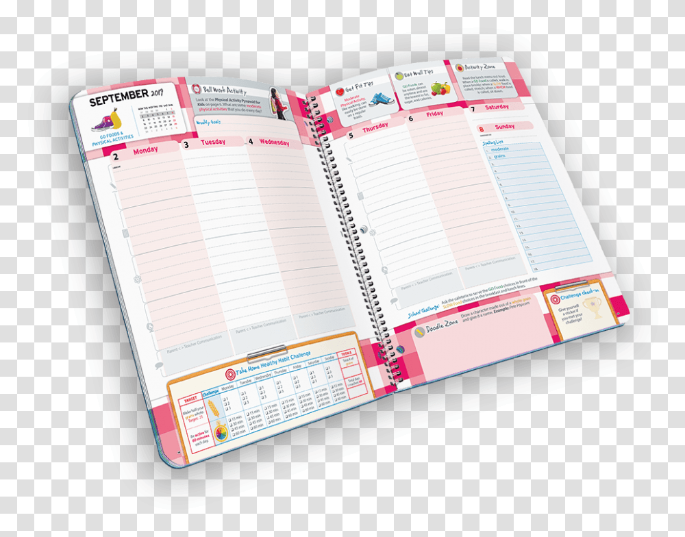 Diary, Page, Passport, Id Cards Transparent Png