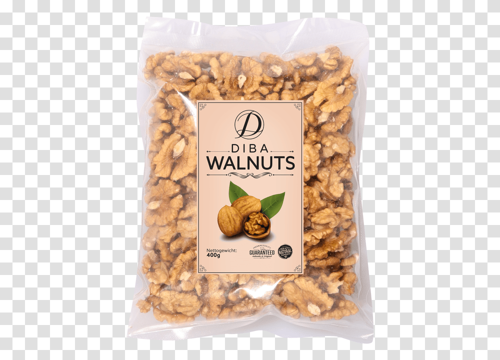 Diba Walnut Kernels 400g Cashew, Plant, Vegetable, Food, Almond Transparent Png