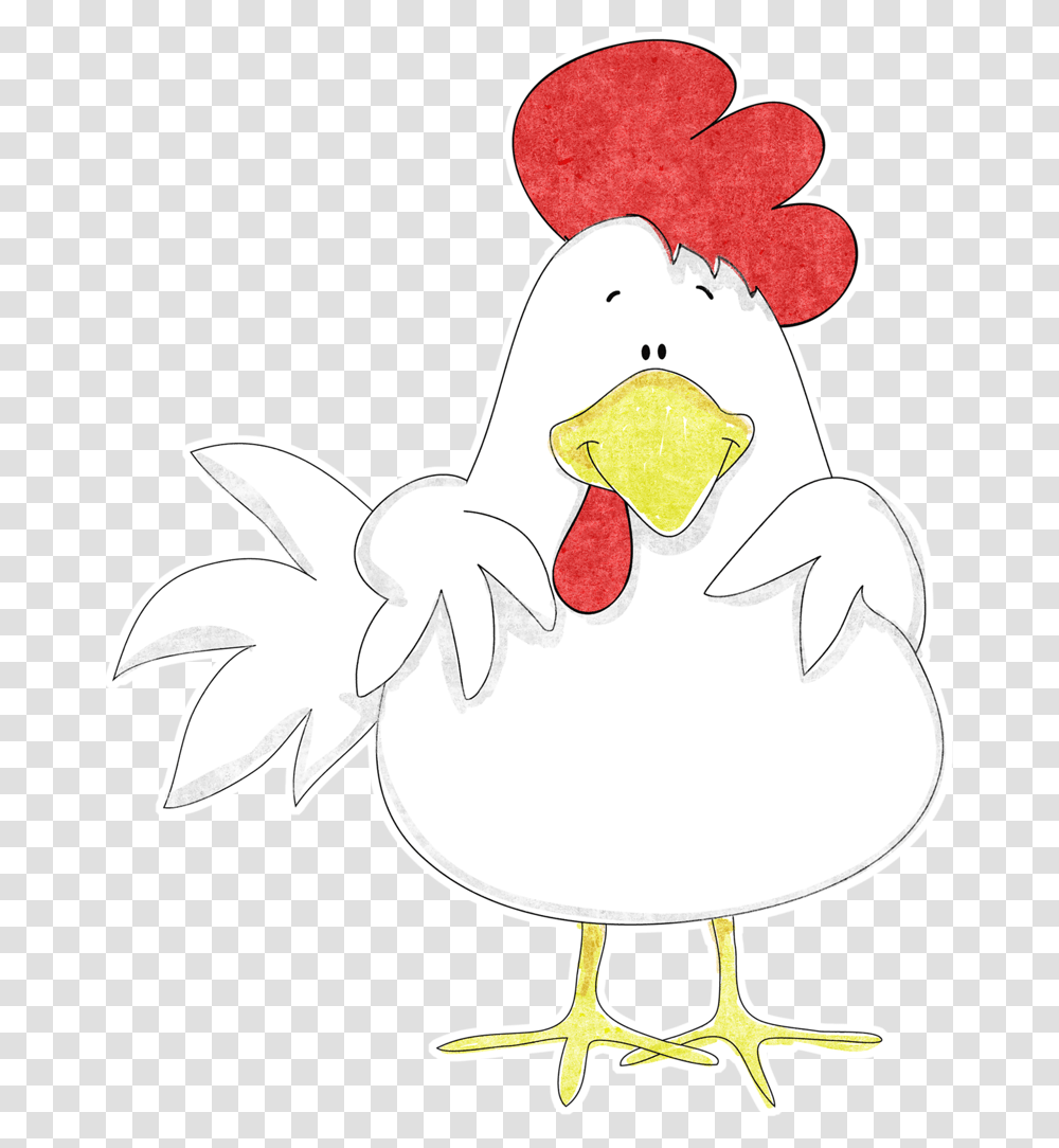 Dibujo Gallina Infantil, Fowl, Bird, Animal, Poultry Transparent Png